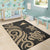 Tokelau Area Rug - Gold Tentacle Turtle - Polynesian Pride