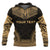 Tokelau Polynesian Chief Custom Hoodie Gold Version - Polynesian Pride