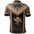 Hawaiian Kanaka Polynesian Polo Shirt Active Gold - Polynesian Pride