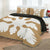 Hawaiian Royal Pattern Quilt Bed Set - Gold - B1 Style - AH - Polynesian Pride