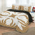 Hawaiian Royal Pattern Quilt Bed Set - Gold - I1 Style - AH - Polynesian Pride