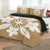 Hawaiian Royal Pattern Quilt Bed Set - Gold - L1 Style - AH - Polynesian Pride