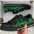 Yap Low Top Canvas Shoes - Green Tentacle Turtle - Polynesian Pride