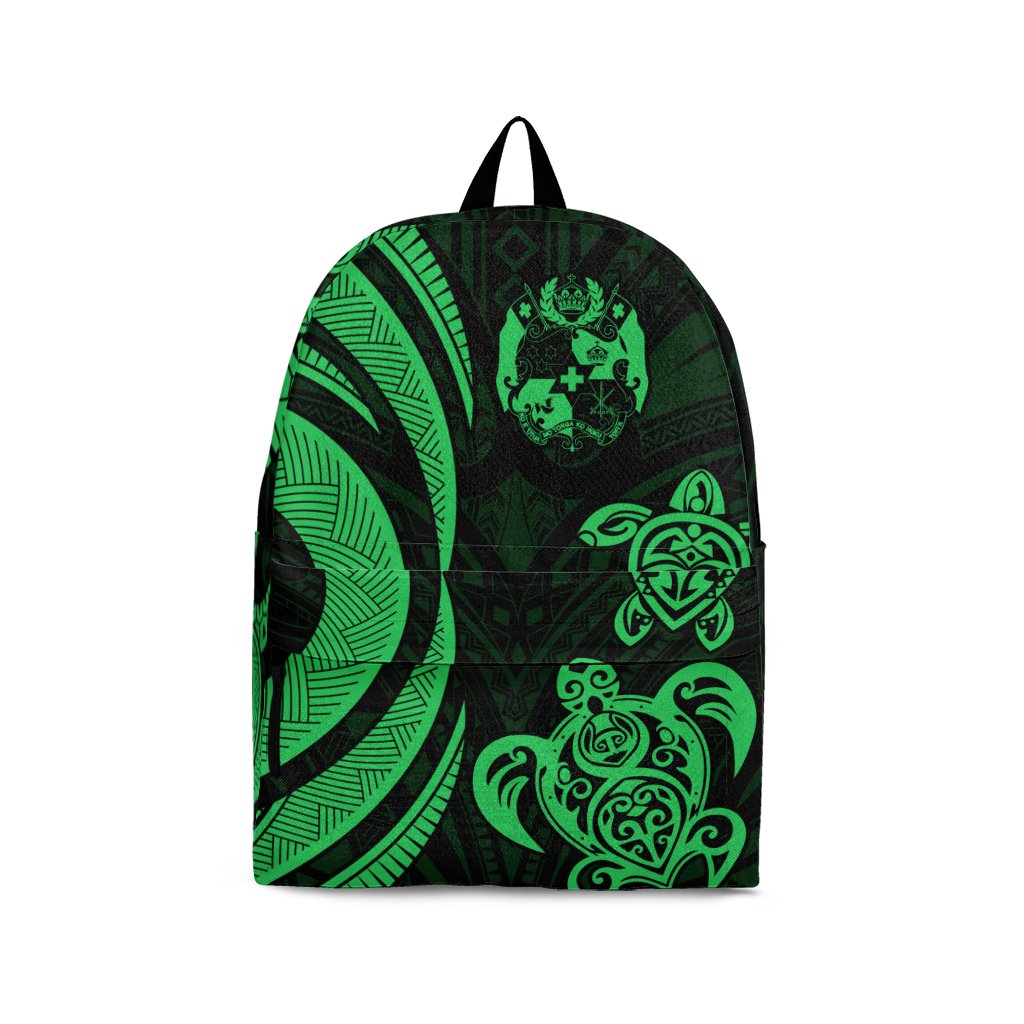 Tonga Backpack - Green Tentacle Turtle Green - Polynesian Pride