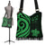 Fiji Boho Handbag - Green Tentacle Turtle Crest - Polynesian Pride