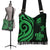 Tuvalu Boho Handbag - Green Tentacle Turtle - Polynesian Pride