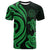 Palau T Shirt Green Tentacle Turtle Unisex Green - Polynesian Pride