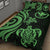 Hawaii Quilt Bed Set - Green Tentacle Turtle - Polynesian Pride