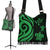 Kosrae Boho Handbag - Green Tentacle Turtle - Polynesian Pride