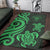 Niue Area Rug - Green Tentacle Turtle - Polynesian Pride