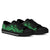 Samoa Low Top Canvas Shoes - Green Tentacle Turtle - Polynesian Pride