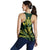 Hawaii Kanaka Polynesian Football Jersey Racerback Tank - Green - Bernice Style - AH - Polynesian Pride