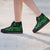 Niue High Top Shoes - Green Tentacle Turtle - Polynesian Pride