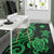 Marshall Islands Area Rug - Green Tentacle Turtle - Polynesian Pride