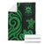 Tuvalu Premium Blanket - Green Tentacle Turtle - Polynesian Pride