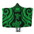 Samoa Hooded Blanket - Green Tentacle Turtle Hooded Blanket Green - Polynesian Pride