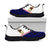 American Samoa Sneakers - American Samoa Flag Polynesian Tattoo Unisex White - Polynesian Pride