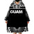 Guam Polynesian Black And White Wearable Blanket Hoodie LT9 - Polynesian Pride