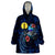 Guam Polynesian Blue Turtle Hibiscus Wearable Blanket Hoodie LT9 Unisex One Size - Polynesian Pride