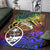 Guam Area Rug - Rainbow Polynesian Pattern - Polynesian Pride