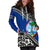 Guam Hoodie Dress - Guam Flag Fall In The Wave K9 - Polynesian Pride