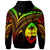 Guam Zip Hoodie Reggae Color Cross Style - Polynesian Pride