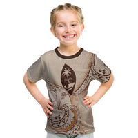 Guam T Shirt Hibiscus Flowers Vintage Style - Polynesian Pride