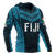 Fiji Hoodie Fijian Waves - Polynesian Pride