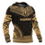 Hawaii Polynesian Chief Hoodie Gold Version - Polynesian Pride