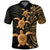 Polynesian Turtle Polo Shirt Honu Family Gold LT4 Unisex Gold - Polynesian Pride