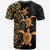 Polynesian Turtle T Shirt Honu Family Gold LT4 - Polynesian Pride