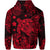 Hawaii Turtle Polynesian Hoodie Plumeria Flower Unique Style Red LT8 - Polynesian Pride