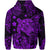 Hawaii Turtle Polynesian Hoodie Plumeria Flower Unique Style Purple LT8 - Polynesian Pride