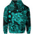 Hawaii Turtle Polynesian Hoodie Plumeria Flower Unique Style Turquoise LT8 - Polynesian Pride