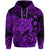 Custom Hawaii Turtle Polynesian Hoodie Plumeria Flower Unique Style Purple LT8 - Polynesian Pride