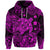 Hawaii Turtle Polynesian Hoodie Plumeria Flower Unique Style Pink LT8 - Polynesian Pride