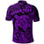 Custom Hawaii Turtle Polynesian Polo Shirt Plumeria Flower Unique Style Purple LT8 - Polynesian Pride