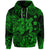 Hawaii Turtle Polynesian Zip Hoodie Plumeria Flower Unique Style Green LT8 - Polynesian Pride