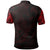 Hei Matau Maori Tattoo Polo Shirt Red - Polynesian Pride