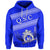 Queen Salote College Hoodie Unisex Blue - Polynesian Pride