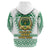 Custom Saineha Tonga Zip Hoodie Tattoo Style Special Class of LT16 - Polynesian Pride