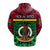 Custom Vanuatu Hoodie Melanesian Warrior Version 2 LT4 - Polynesian Pride