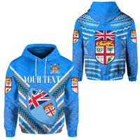 Custom Fiji Day Hoodie Creative Style LT8 Blue - Polynesian Pride
