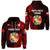 Custom Tonga Coat of Arms Hoodie Simple Vibes Red LT8 Unisex Red - Polynesian Pride