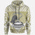 American Samoa Hoodie Unique Eagle Feather Texture Yellow Unisex Yellow - Polynesian Pride