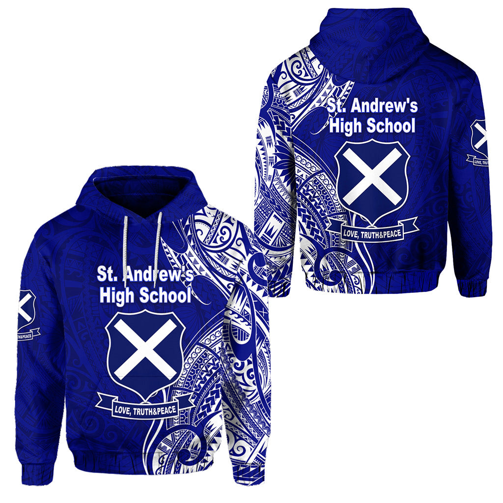 St. andrews High School Hoodie Original Style LT8 - Polynesian Pride