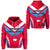 Papua New Guinea Bintangor Goroka Lahanis Hoodie Rugby Original Style Red LT8 Unisex Red - Polynesian Pride