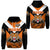 Papua New Guinea Lae Snax Tigers Hoodie Rugby Simple Style Black LT8 Unisex Black - Polynesian Pride