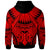 Tonga Zip Hoodie Classic Vignette Style - Polynesian Pride