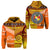 Tonga Tailulu College and Tonga High School Hoodie Together Unique Style LT8 Hoodie Orange - Polynesian Pride